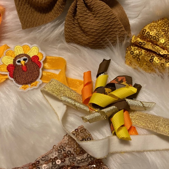 🎀 ( bundle of 3 for $10)fall infant hair accessories - Picture 5 of 8